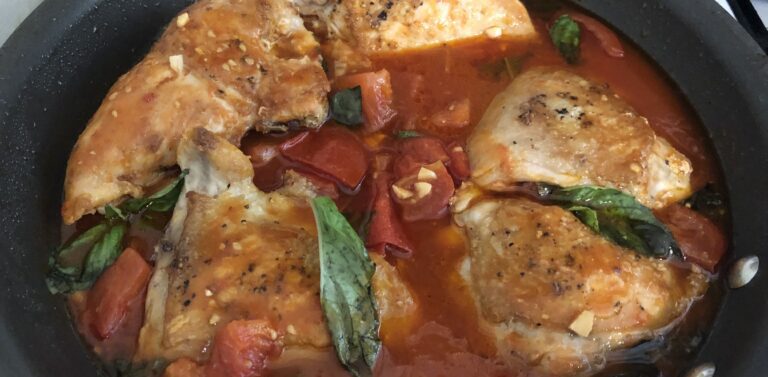 Creamy Tomato Basil Chicken Recipe